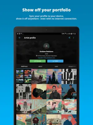 ArtStation android App screenshot 1